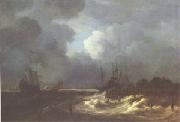 Jacob van Ruisdael The Tempest (mk05) oil